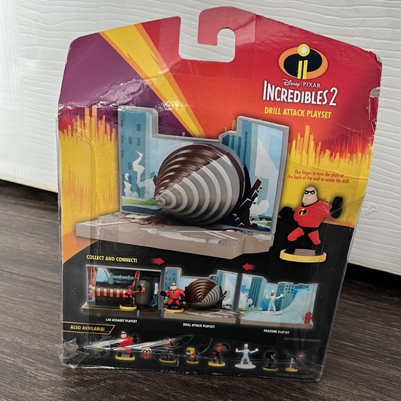 Disney / Pixar The Incredibles 2 Drill Attack Playset - Picture 4 of 8
